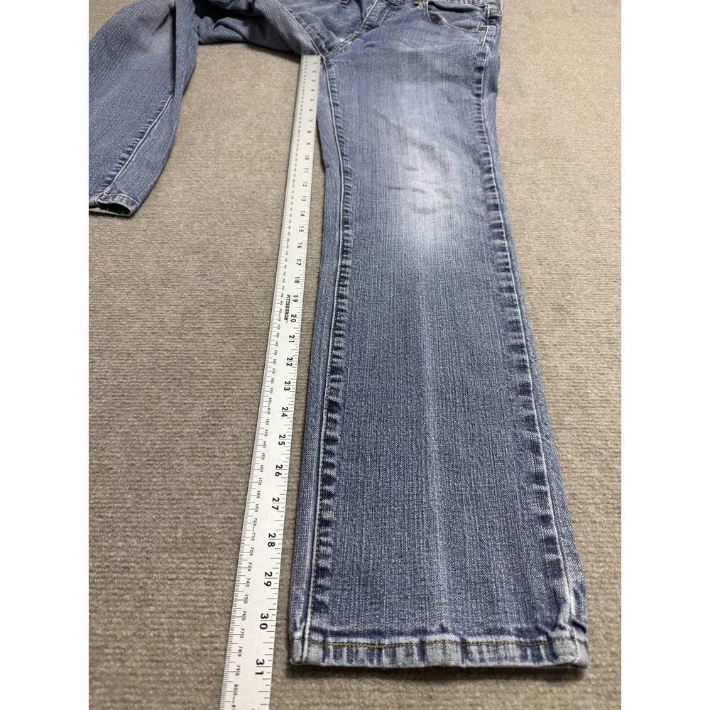 Levis 505 Jeans Mens 36x31 Blue Straight‎ Leg Medium Wash Classic Denim Pants
